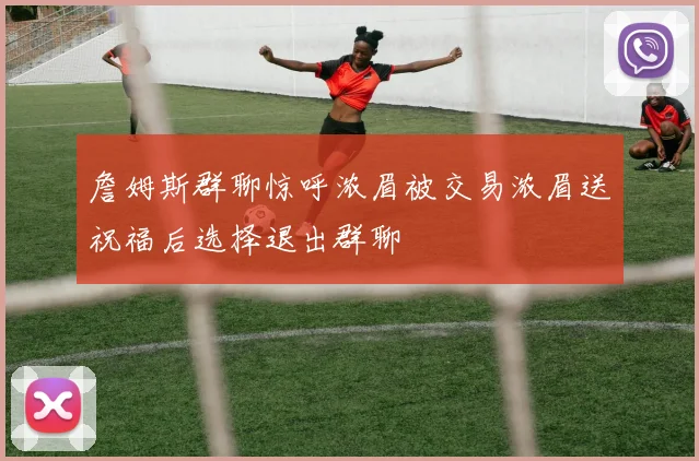 詹姆斯群聊惊呼浓眉被交易浓眉送祝福后选择退出群聊